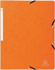 Eckspannmappe aus Manila-Karton 400g Nature Future, für Format DIN A4 Orange