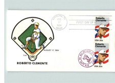 ROBERTO CLEMENTE, Pittsburgh Pirates Baseball player, Puerto Rico, 1984 dual can