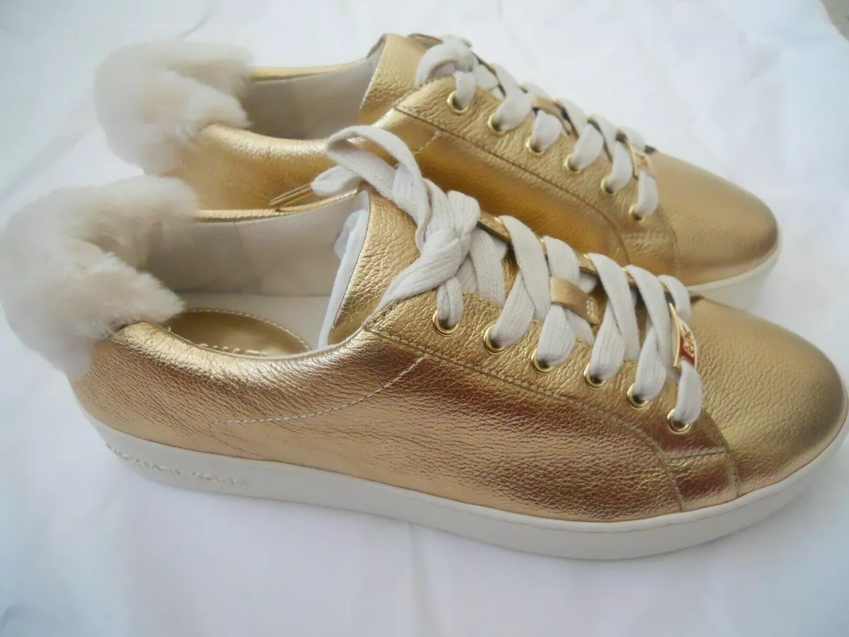 Michael kors hotsell shoes gold