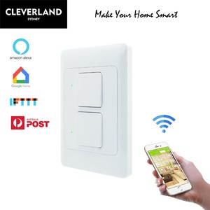 2 gang smart light switch google home