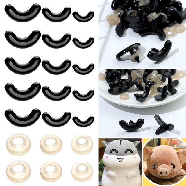 17/24/30mm Eyes Crafts Puppet Crystal Eye Thread Eyes Nose Dolls DIY Tools 17/24/30mm Eyes Crafts Puppet Crystal Eye Thread Eyes Nose Dolls DIY Tools