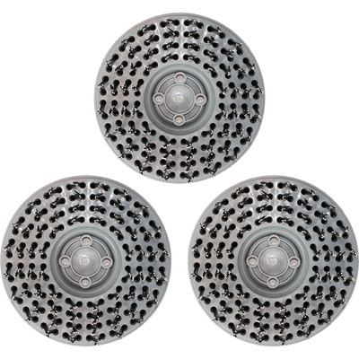19'' Cimex Steel Wire Brushes Heavy Duty Scarifying 2mm diameter bristles 4851
