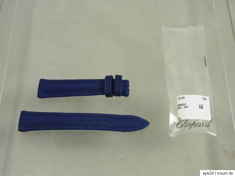 CHOPARD WATCH STRAP REPLACEMENT STRAP LEATHER STR… - image 4