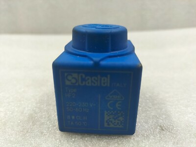 CASTEL HF2 SOLENOID VALVE COIL 220-230V 50/60 Hz