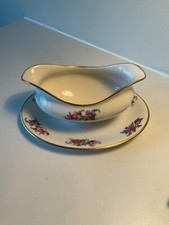 Lamberton "Plymouth" Ivory China made in USA Gravy Boat