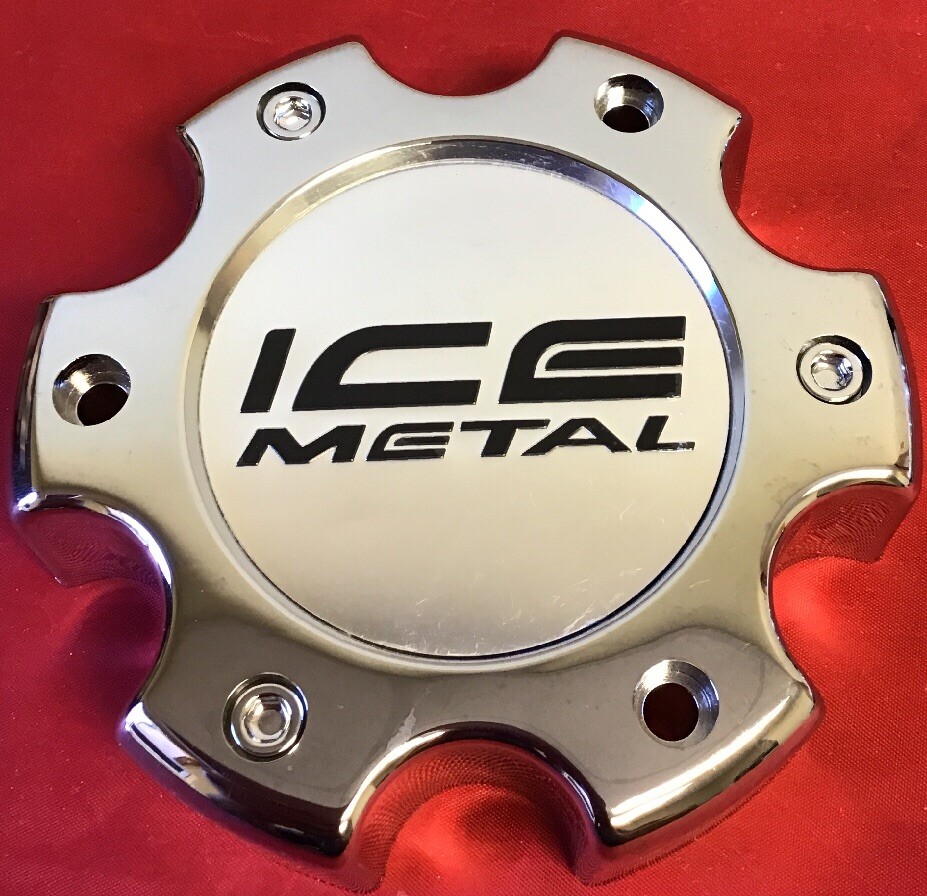 ONE ICE METAL 845L140-2  S608-19 SC-176 CHROME CUSTOM RIM WHEEL CENTER CAP 4424