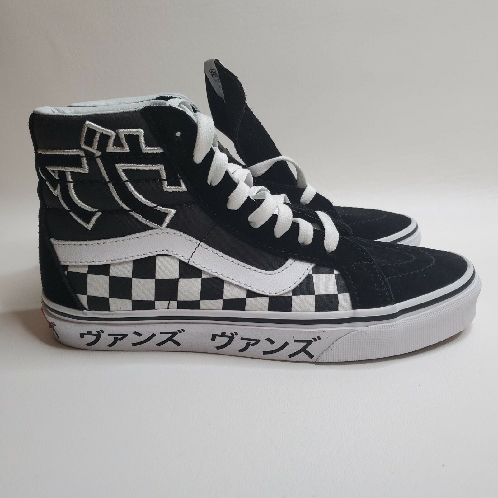 vans sk8 hi typography