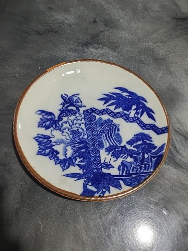 Antique Japanese Igezara Piecrust Edging Beautiful Plate Circa 1900 10in - 第 1/4 張圖片
