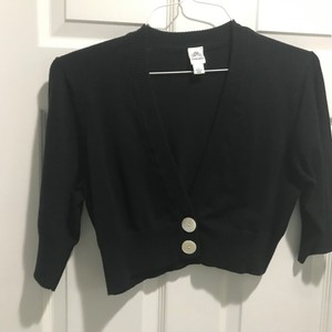 short black cardigan