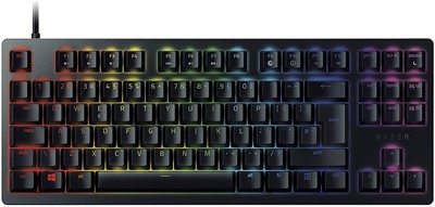 Razer Huntsman TE Gaming Keyboard Optical Red Switches TKL RGB ES