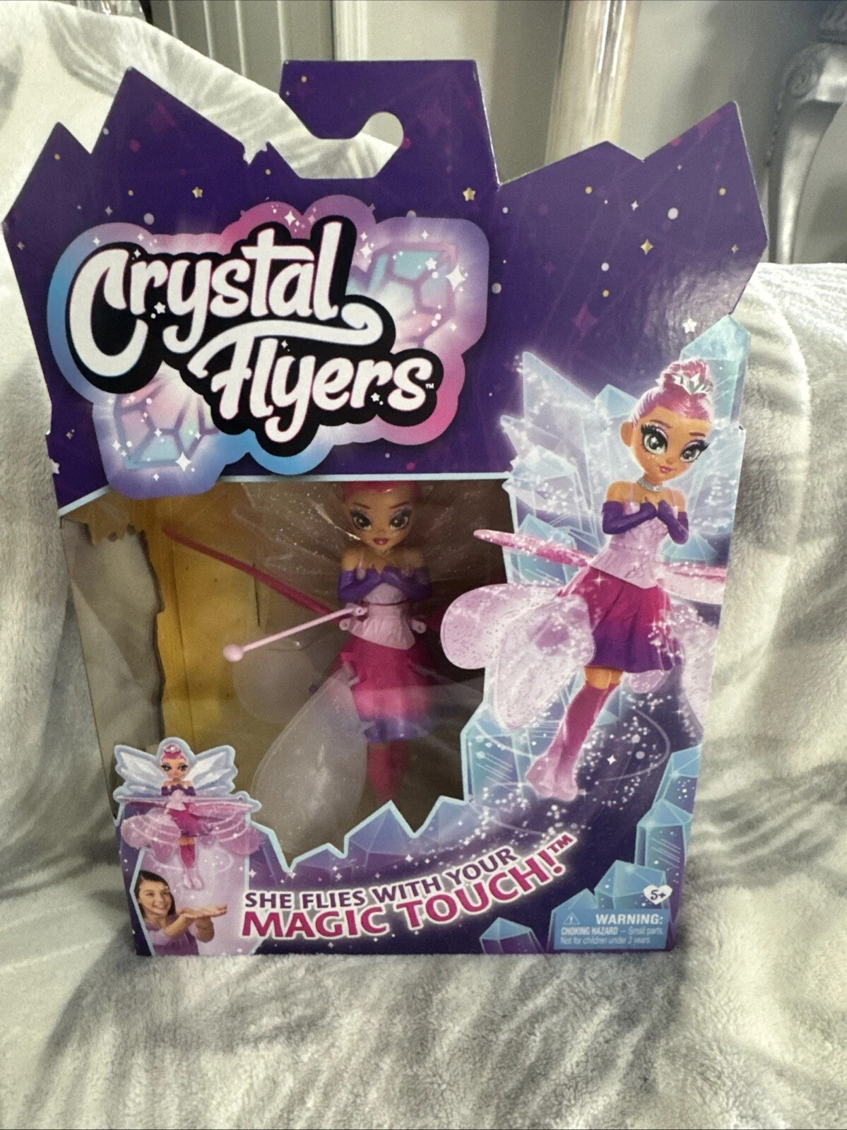 Magical Flying Doll with Crystal Wings, Interactive Toys for