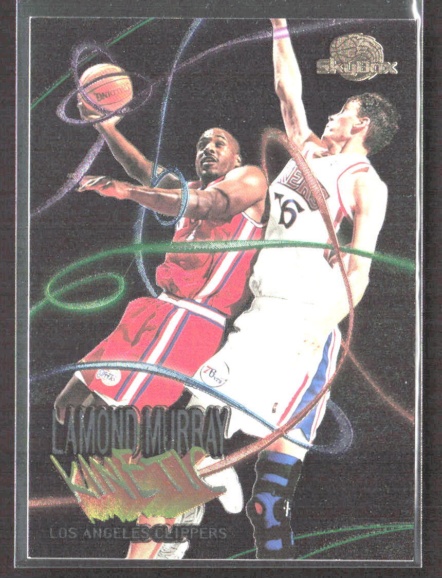 Lamond Murray 1995-96 SkyBox Premium #K3 Kinetic Los Angeles Clippers