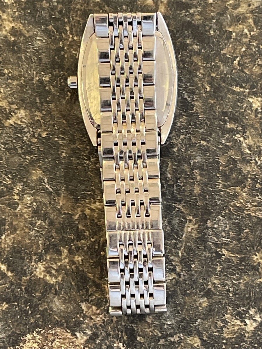 BULOVA 22 Diamonds Mother Of Pearl Dial Bracelet Watch Stainless 