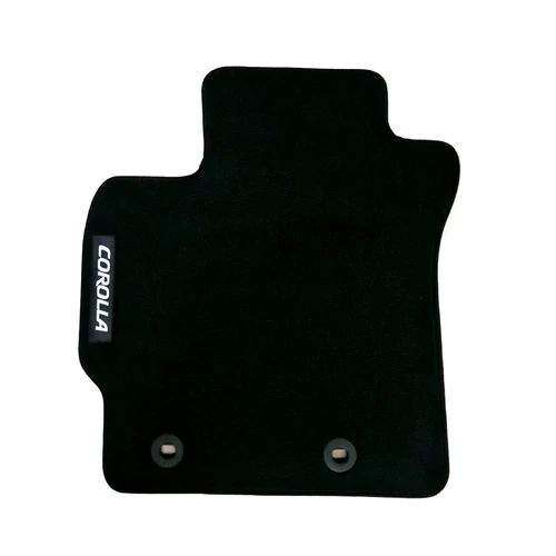 For Toyota Corolla Car Floor Mats Velour Waterproof Black Carpet Auto Liners New - Picture 4 of 8