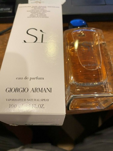 Armani SI By Giorgio Armani Women 3.4 OZ 100 ML Eau De Parfum Spray  3605521816863 | eBay