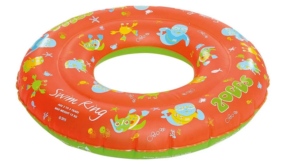 Zoggs Kinder Schwimmreifen aufblasbarer Bade- Schwimmring Schwimmhilfe 0-15 kg