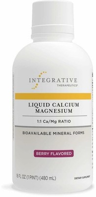 Integrative Therapeutics Liquid Calcium Magnesium - 16 Fl Oz (Pack of 1) 