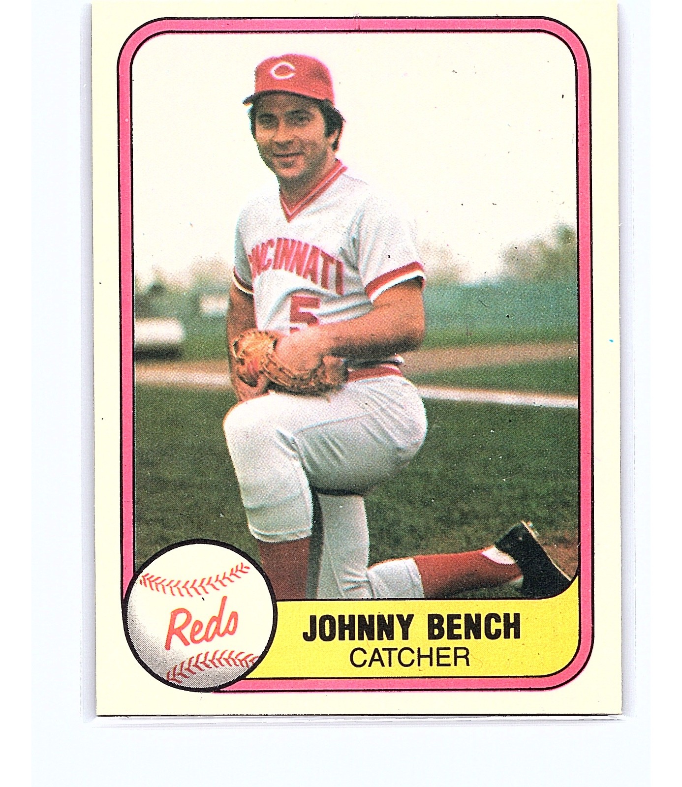 1981 Fleer Johnny Bench #196