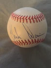 Official National League Baseball Signed Ball Autograph - B