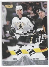 Greg Adams 1996-97 Pinnacle Premium Stock Silver Foil #194 Dallas Stars