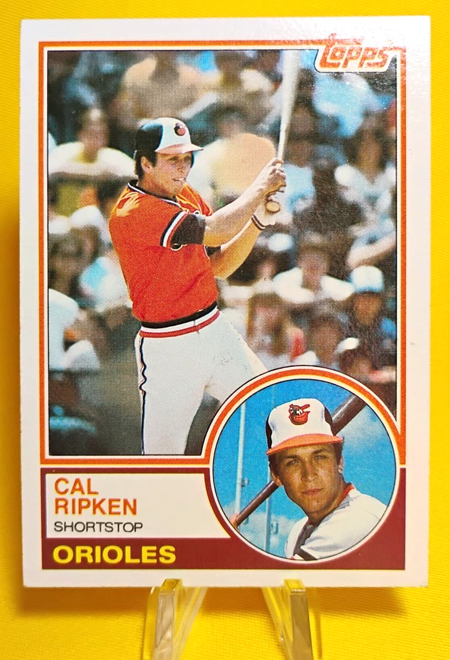 1983 Topps Baseball #163 Cal Ripken, Jr.  (Orioles) HOF