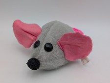 Russ Mealy Mouse Plush Gray 7 Inch 1973 Stuffed Animal Toy