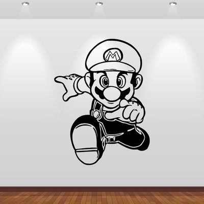 Wandtattoo Super Mario Nintendo - Aufkleber für die Wand