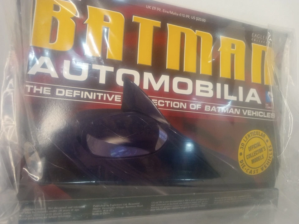 Eaglemoss DC Comics Automobilia Magazine 42 • New Batman Adventures BATMOBILE - Image 4 of 4