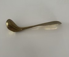 Vtg Solid Brass Golf Club Shoe Horn 9  Golfing Memorabilia Golfers Paperweight
