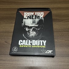 Image of Call Of Duty Infinite Warfare Know Your Enemy Ltd Ed With Cards FREE SHIPPING