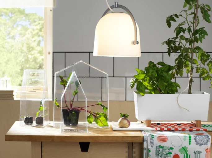 IKEA BITTERGURKA Plant Pot White 12½"x6" (32x15 cm) Brand NEW - Image 4 of 4