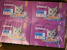 24 x 400g Whiskas 1+ Adult Wet Cat Food Tins Mixed Ocean Menu in Jelly 😺🌊