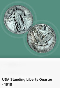 1918 Standing Liberty Quarter | eBay
