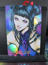 Juri Han Street Fighter Art Card Rare Holo Collectible Video Game Character CCG