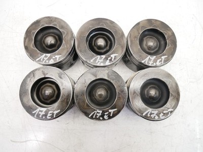6x Kolben für Jaguar XJ X351 3,0 SDV6 306DTA 306DT GEN2 AJTDV6 H268X