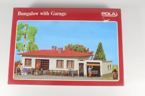 Bungalow Pola HO con kit de garaje - 11525 | Zustand: New