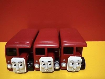 TakaraTomy Capsule Plarail Birdie Bus 3tlg Set Thomas Toy Vintage Rare