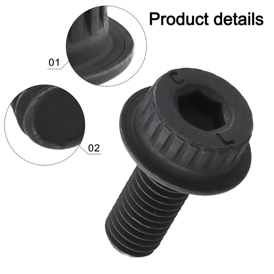 DWS715 Replacement Bolt 2-Pack Miter Saw Blade Bolts - Perfect Fit For DeWalt DWS716XPS, DWS715 & More Dewalt Chop Saw Parts-379180