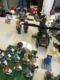 Massive LEGO Marvel Lot Sets, Mini Figures, Manuals, Extras Estate Collection