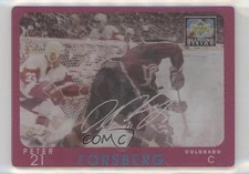 1997-98 Upper Deck Diamond Vision Signature Moves Peter Forsberg #S14 HOF