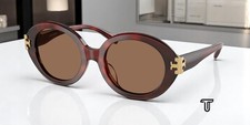 TORY BURCH TY7210U 201173 Gradient Tortoise Dark Brown 52 mm Women's Sunglasses