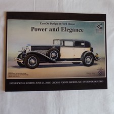 EyesOn Design at Ford House 2026 Program "Power and Elegance"
