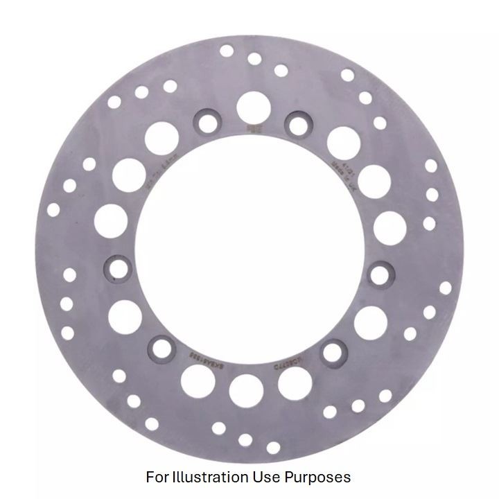 EBC Motocross/ATV/END Solid Rear Brake Disc Rear Left for Suzuki DR 650 1990-91