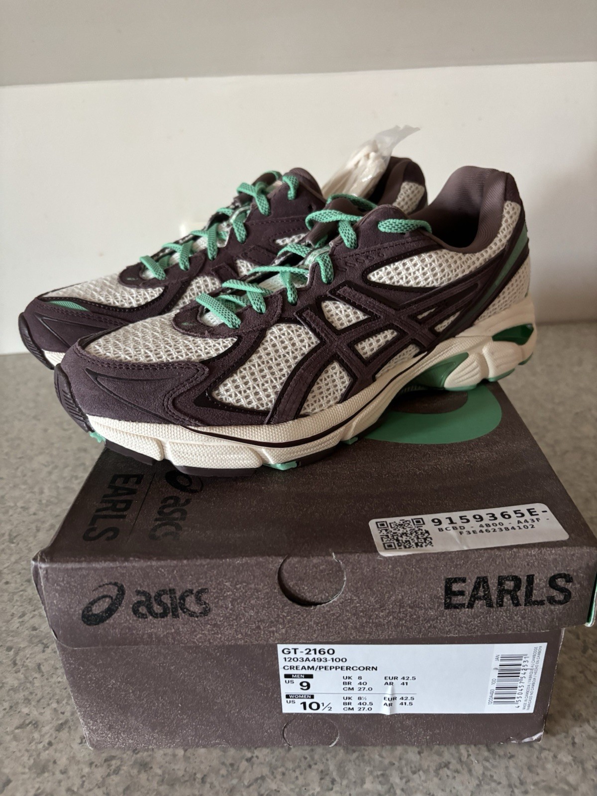 ASICS GT-2160 Earls Ngāwari Cream Peppercorn 1203A493-100 2024 Sneaker