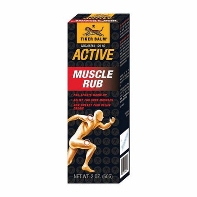 Tiger Balm, Balm Active Muscle Rub, 2 Oz