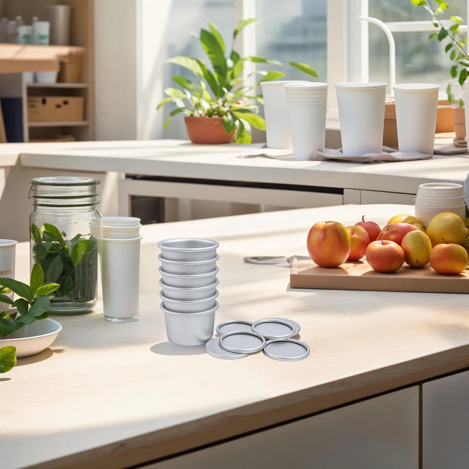 Runde Mini-Kuchenform Aus Aluminiumlegierung Runder Beweglicher Boden Backformen - Bild 3 von 4