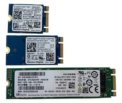 Solid State Drive M.2 SATA SSD x 20 | 128GB | Gemischte Größe | SATA | Gemischte Modelle