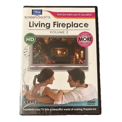 Screen Dreams: Living Fireplace, Vol. 2 DVD 2009 Filmed In HD