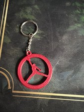 AIR JORDAN Logo Keychain RED