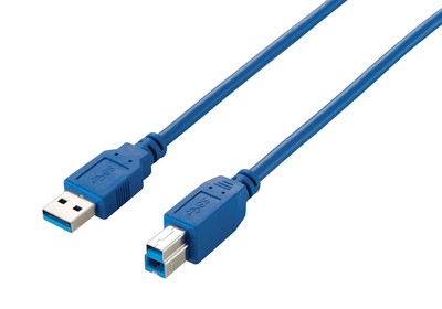 Equip USB 3.0 Kabel A auf B 180cm S/S Blau 1,80 Meter